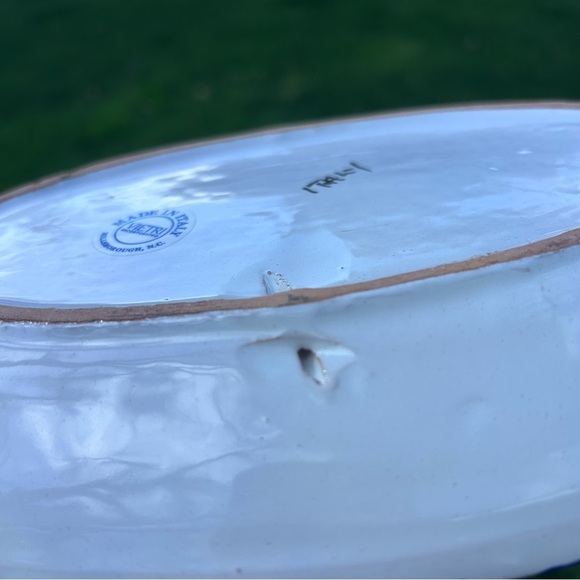 Vietri Hand Painted Fish Platter | 10 1/2" Long | Made in Italy - Picture 3 of 8